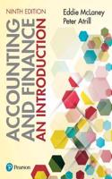 Accounting and Finance: An Introduction 9th edition
