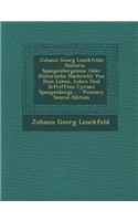 Johann Georg Leuckfelds ... Historia Spangenbergensis