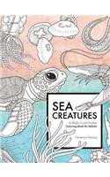 Sea Creatures: A Might Could Studios Coloring Book for Adults