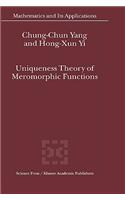 Uniqueness Theory of Meromorphic Functions