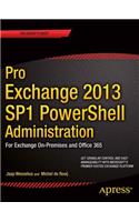 Pro Exchange 2013 Sp1 Powershell Administration