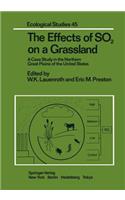 Effects of So2 on a Grassland