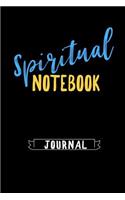 Spiritual Notebook Journal: Blank Prayer Journal