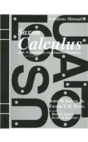 Solutions Manual for Saxon Calculus with Trigonometry and Analytic Geometry