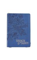 Journal Classic Zippered Luxleather Strength & Dignity