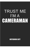 Cameraman Notebook: Blank Composition Book, Cameraman journal, Notebook for Cameraman: Lined Notebook / Journal Gift, 110 Pages, 6x9, Soft Cover, Matte Finish