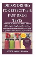 Detox Drinks for Effective&Fast Drug Tests