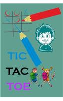 Pencil Game Tic-Tac-Toe