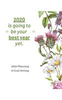 New Year. New Me. Same Dreams. Fresh Starts.: 2020 Planner Weekly, Monthly And Daily - Jan 1, 2020 to Dec 31, 2020 Planner & calendar - New Year's resolution & Goal Setting For Each Week Of The 