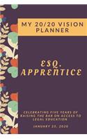 My 20/20 Vision Planner