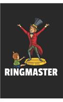 Ringmaster Zirkus Notizbuch
