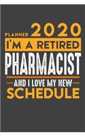 Planner 2020 - 2021 Weekly for retired PHARMACIST