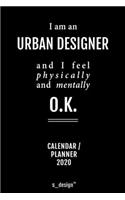Calendar 2020 for Urban Designers / Urban Designer