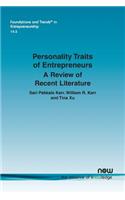 Personality Traits of Entrepreneurs