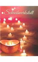 Schreibwerkstatt: Schneeflocken Matrix - XXL Planer Notizbuch (Größe: 8,5x 11 Zoll) für das kreative Schreiben und die Entwicklung komplexer Storys