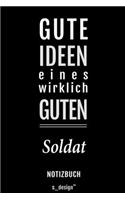 Notizbuch für Soldaten / Soldat / Soldatin