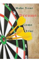 Goal setting planner Journal Make your dreams come true