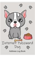 Internet Password Dog Address Log Book