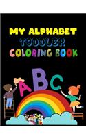 My Alphabet Toddler Coloring Book