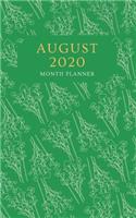 August 2020 Month Planner