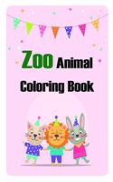 Zoo Animal Coloring Book: Christmas Coloring Pages with Animal, Creative Art Activities for Children, kids and Adults(24 Early Education)
