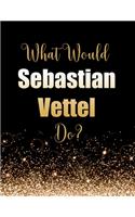 What Would Sebastian Vettel Do?: Large Notebook/Diary/Journal for Writing 100 Pages, Sebastian Vettel Gift for Fans