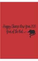 Happy Chinese New Year 2020 - Year of the RAT