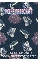 Volkswirtschaft Semesterplaner - Sommersemester 2020