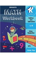 Math Workbook Kindergarten