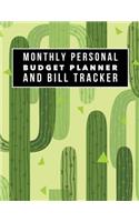 Monthly Personal Budget Planner and Bill Tracker