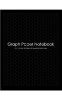 Graph Paper Notebook: 8.5 X 11 Inches 100 Pages 1/2 Hexagonal Graph Paper(1 1/2" Hexagonal Graph Paper)