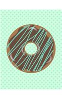 Mint Donut Notebook