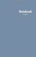 Dot Grid Notebook: Stylish Jean Jacket Blue Notebook, 120 Dotted Pages 8.5 x 11 inches Large Journal - Softcover Color Trends Collection(Color Trends)