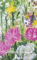 Sermon Journal - Purple Clover in Spring Meadow
