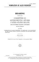 Nomination of Allen Weinstein