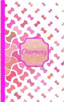 Charming- Scowl: Blank Journal/Folio Insert/Travelers Notebook Inserts/Diary/Unruled Journal