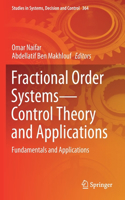 Fractional Order Systems—Control Theory and Applications