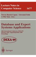 Database and Expert Systems Applications: 10th International Conference, Dexa'99, Florence, Italy, August 30 - September 3, 1999, Proceedings