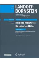 Nuclear Magnetic Resonance Data