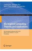 Bio-Inspired Computing: Theories and Applications