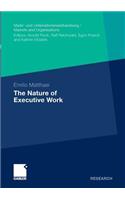 The Nature of Executive Work