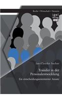 Transfer in der Personalentwicklung