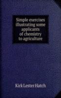 SIMPLE EXERCISES ILLUSTRATING SOME APPL