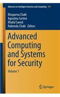 Advanced Computing and Systems for Security
