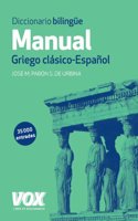 Diccionario bilingue manual / Greek Handbook Dictionary