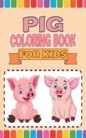 Pig Coloring Book for Kids