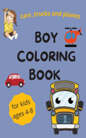 boy coloring books for kids ages 4-8