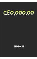 CEO, OOO, OO - Mindmap: Arbeitsbuch, um kreative Aufgaben oder Problemstellungen zu lösen.