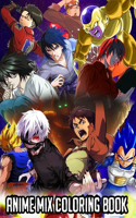Anime Mix Coloring Book
