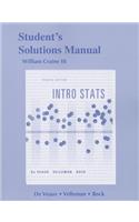 Student's Solutions Manual, Intro Stats